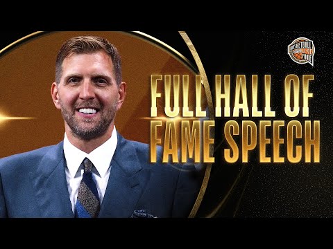 Dirk Nowitzki | Hall of Fame Enshrinement Speech