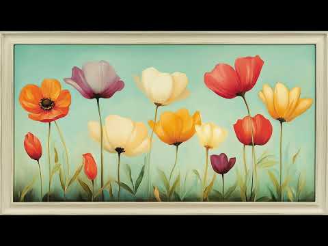 Beautiful flower oil painting for background ambient | visit froloy.com