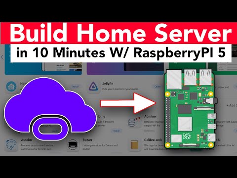 Raspberry Pi 5 - How To Build POWERFUL Home Server in 10 Minutes With CasaOS (2024)