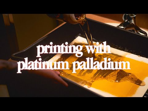 trying platinum palladium printing