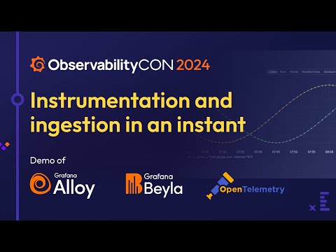 Grafana Alloy, Grafana Beyla, and OpenTelemetry Demos | ObservabilityCON 2024