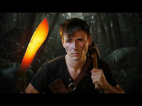 Survival Kukri Forging - Most Brutal Knife I've Ever Built!