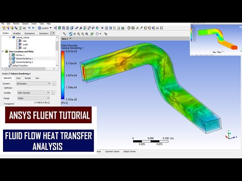 ✅ Ansys Fluent Tutorial For Beginners - Flow through Duct