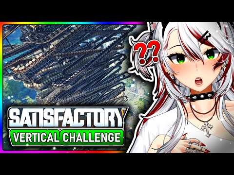 HOW IS THIS EVEN VERTICAL?! | Reacting to Let's Game It Out Satisfactory