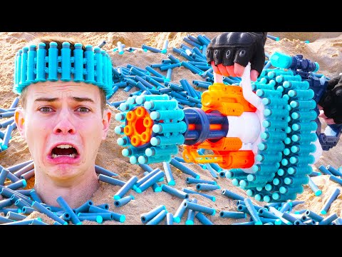 Nerf War: Million Subscribers Battle 6
