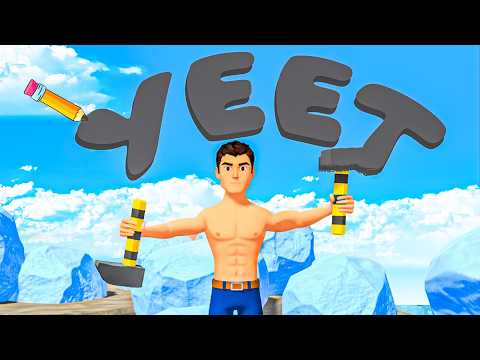 Drawing the worst ways to climb a mountain in Draw Climb