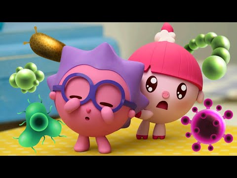 Вредно и полезно 🦠🍏 — Малышарики — Лучшие серии — Сборник серий о вредных и полезных вещах