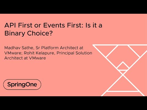 API First or Events First: Is it a Binary Choice?