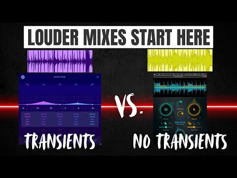 The Real Reason Your Mix Isn’t Loud Enough (Transients Explained)