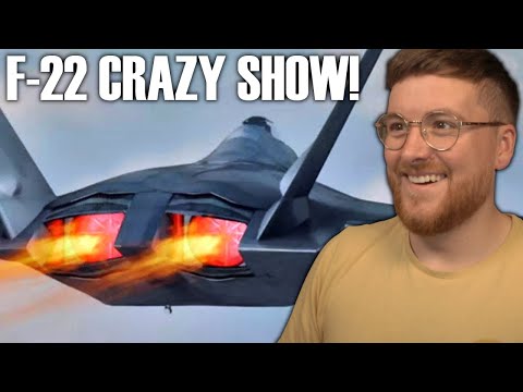 Royal Marine Reacts To Extremely Powerful F-22 Raptor Shows Its Crazy Ability