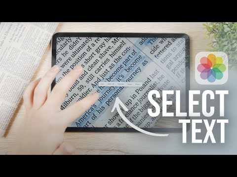 How to Copy Text from Image on iPad
