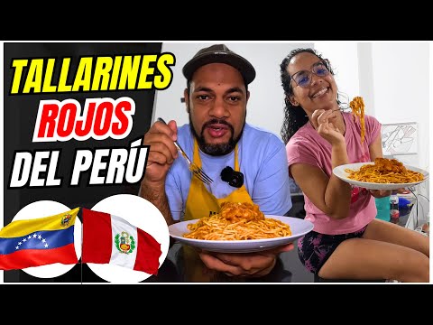 Venezolanos HACEN FIESTA con LOS TALLARINES ROJOS del PERÚ