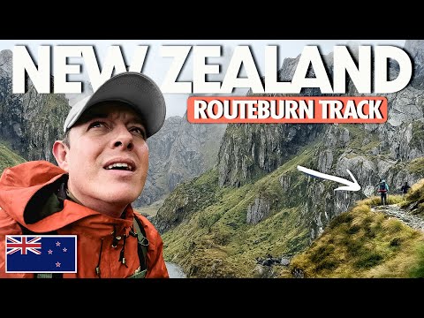 NEW ZEALAND 🇳🇿 The Magical Routeburn Track - Hiked In A Storm!