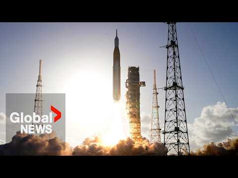 Artemis II launch: NASA sends 1st crewed mission to the moon since 1972 | FULL
