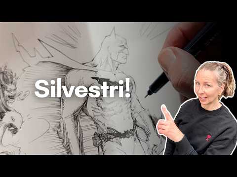 How to Draw Like Marc Silvestri | Master Study in Pen and Ink