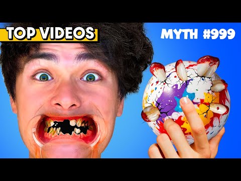 BUSTING 100 MYTHS FROM YOUR CHILDHOOD!  | Stokes Twins