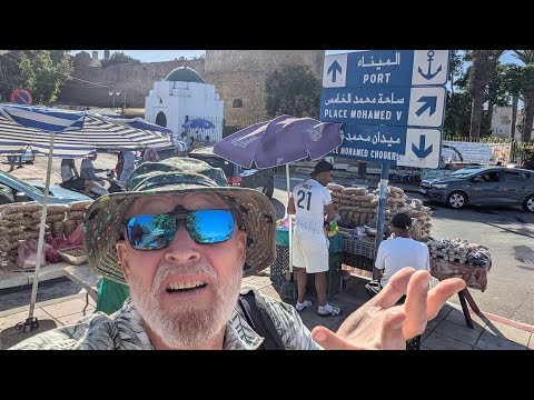 Asilah -Morocco. Eat fish, and relax, is that all?