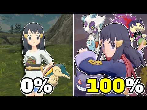 고스트 타입 포켓몬만 사용해서 포켓몬 레전드 아르세우스 100% 클리어 해봤습니다