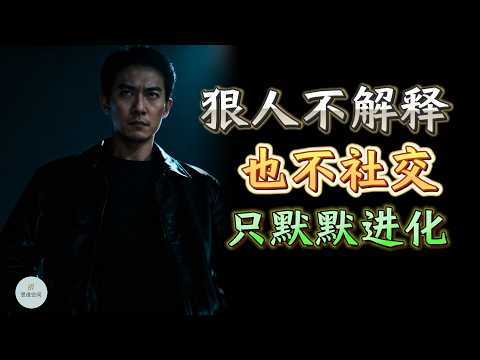 狠人不解释，也不社交，只默默进化 |  思维空间 0505 |  2025