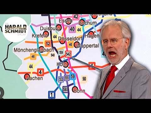 Unterwegs auf deutschen Autobahnen mit Harald | Die Harald Schmidt Show (ARD)