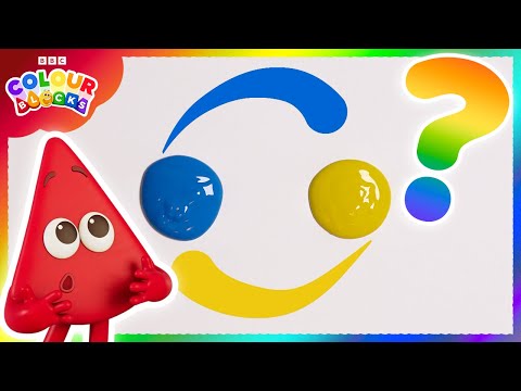 Colour Mixing 1 | Learn Colours - Cartoons For Kids | Colourblocks