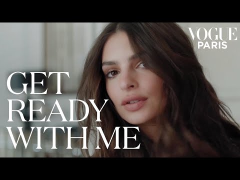 Emily Ratajkowski learns how to do a French girl hairstyle | Get Ready With Me | Vogue Paris