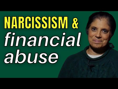 Narcissism and finances...