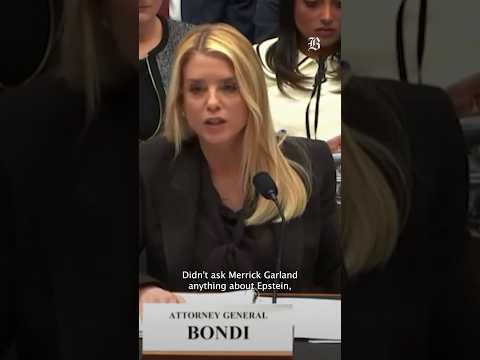 Pam Bondi spars with Vermont Rep. Balint over Epstein files