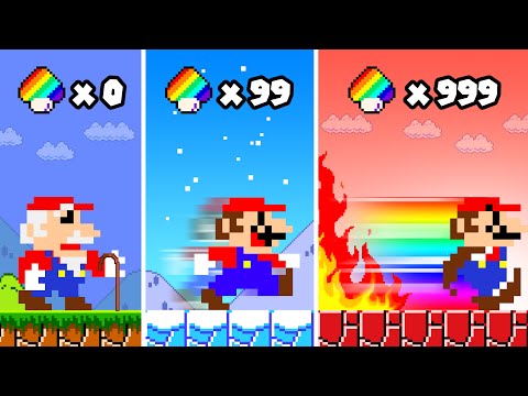 Evolution of Super Mario: When Mario becomes Faster in Super Mario Bros Wii.? | Good Mario
