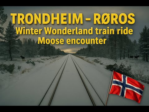 Train 2386 Trondheim – Røros (December 1, 2025)
