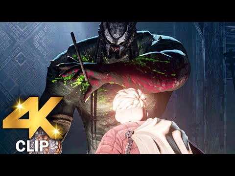 Warrior vs Predator Fight Scene | PREDATOR KILLER OF KILLERS (2025) Movie CLIP 4K