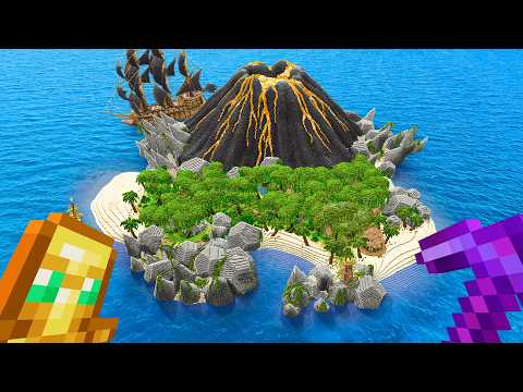 Ich habe eine TROPISCHE INSEL in Minecraft Survival gebaut!