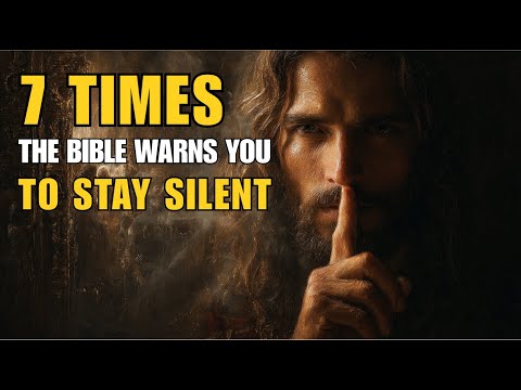 7 Times the Bible Warns You to Stay Silent — Why It Protects You