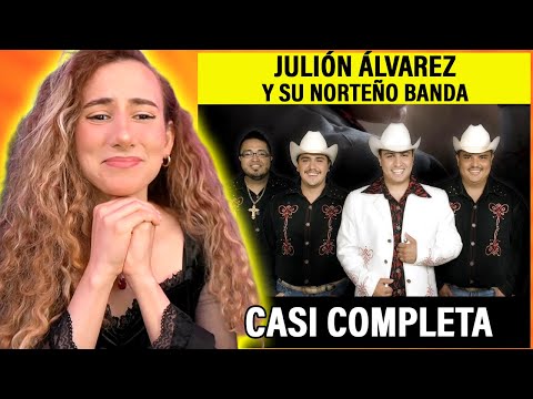 I WASN'T READY FOR THIS PAIN 😱💔 | Julión Álvarez y su Norteño Banda - Casi Completa | Reaction