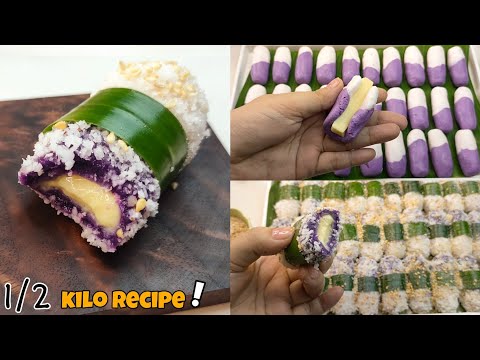 [Sub] Gawin Mo Ito Sa 1/2 Kilo Glutinous Rice Flour❗38Pcs Ang Magagawa❗Cheesy Palitaw| Pangnegosyo