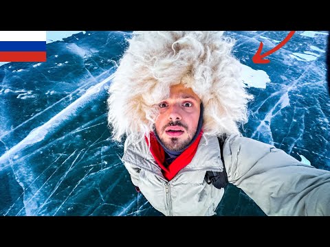 ثلاث أيام على بحيرة متجمدة في سيبيريا 🥶