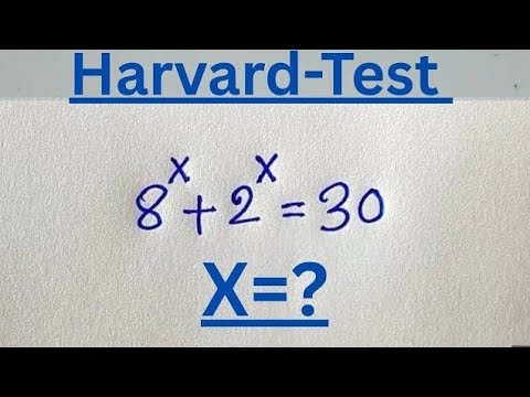 Solving a 'Harvard' University Entrance Exam?? | Find m?? | #maths #math #harvard #education 