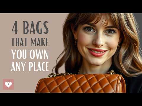 THESE 4 BAGS CAN MAKE YOU LOOK RICHER AND MORE ELEGANT!