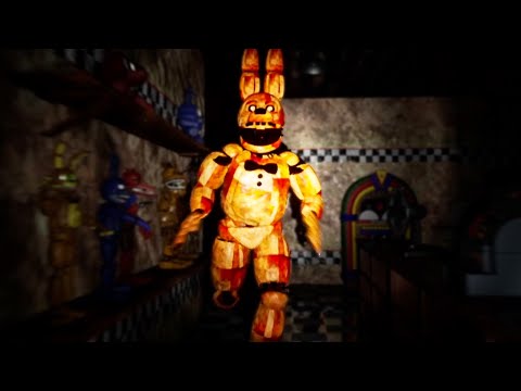 This FNAF FREE ROAM Game TRAPS you with Spring Locked Animatronics