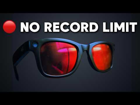 Ray Ban Meta Remove Recording Limit! Record Forever.