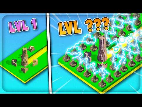 I Upgraded TESLA Towers To Electrocute Everything in Rogue Tower