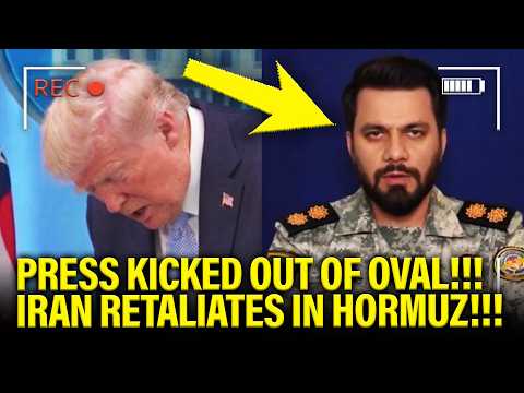 Trump PANICS and KICKS OUT PRESS as Iran RETALIATES!!!