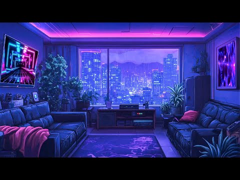 90's Lofi City 🌧️ Rainy Lofi Hip Hop 🎶 Lofi Music & Rain Sounds ☔️ Lofi Rain Playlist