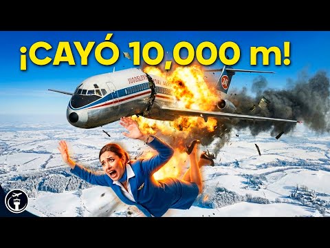 LA AZAFATA QUE CAYÓ 10.160 METROS y sobrevivió. La historia JAMÁS contada del vuelo 367 de JAT