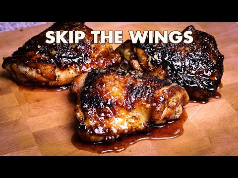 Hot Honey Chicken Thighs Are Better Than Wings on the Grill