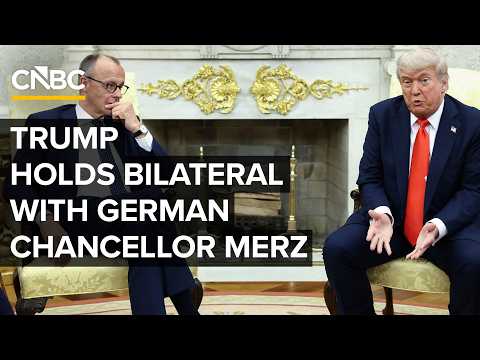 President Trump holds a bilateral meeting with German Chancellor Friedrich Merz — 3/3/2026
