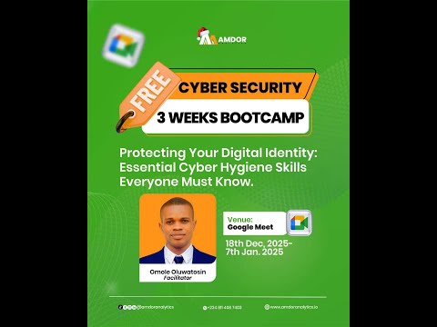 PROTECT YOUR DIGITAL IDENTITY ( CYBER SECURITY BOOTCAMP DEC EDITION DAY 2)