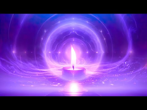 Violet Flame Alchemy Light Codes (963Hz) Crystalline Sound Healing β Divine Gateway