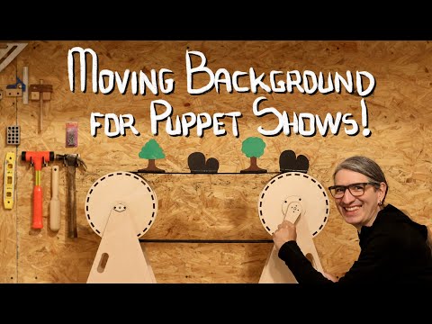Making a Scrolling Background for Puppet Shows