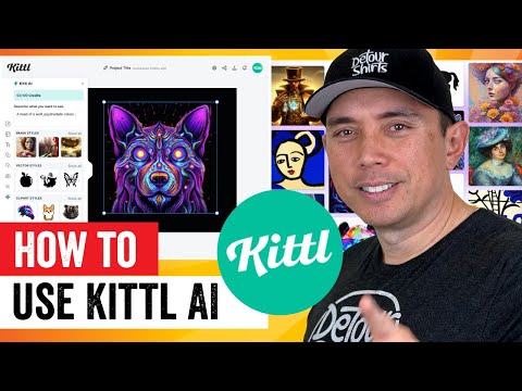 Kittl's New AI and How to Use It... Full Tutorial
